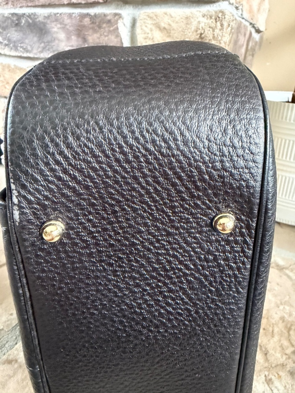 Gucci Bamboo Shoulder Bag - Black - Picture 2 of 7